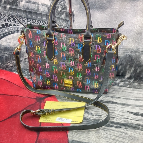 Dooney Bourke DB75 Multi Top Handle Tote